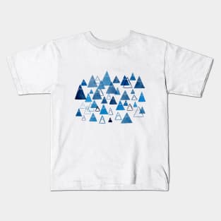 Blue Mountain Peaks Kids T-Shirt